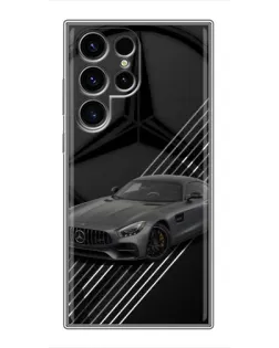 Чехол для Ulefone Note 22 с картинкой «Mercedes AMG — графика»