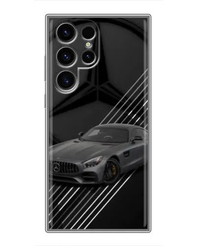 Чехол для Ulefone Note 22 с картинкой «Mercedes AMG — графика»