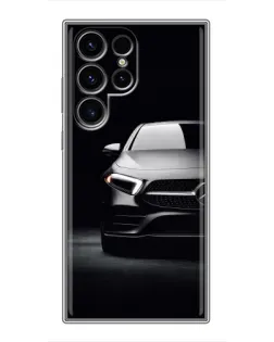Чехол для Ulefone Note 22 с картинкой «Свет фар Mercedes»