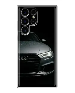 Чехол для Ulefone Note 22 с картинкой «Audi — детализация кузова»