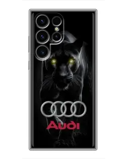 Чехол для Ulefone Note 22 с картинкой «Пантера и Audi»