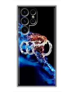Чехол для Ulefone Note 22 с картинкой «Энергия лого Audi»