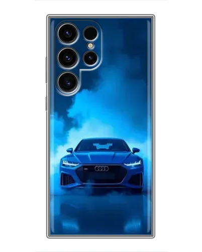 Чехол для Ulefone Note 22 с картинкой «Audi — голубая энергия»