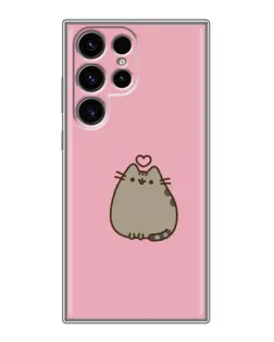 Чехол для Ulefone Note 22 с картинкой «Pusheen сердце»