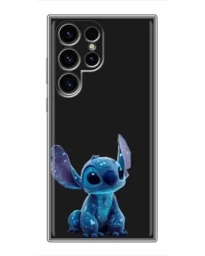 Чехол для Ulefone Note 22 с картинкой «Стич на черном»