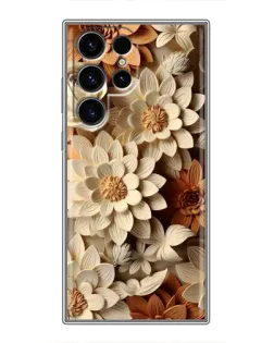 Чохол для Ulefone Note 22 з картинкою «Бежевий флористичний декор» Чохол для Ulefone Note 22 з картинкою «Бежевий флористичний декор»