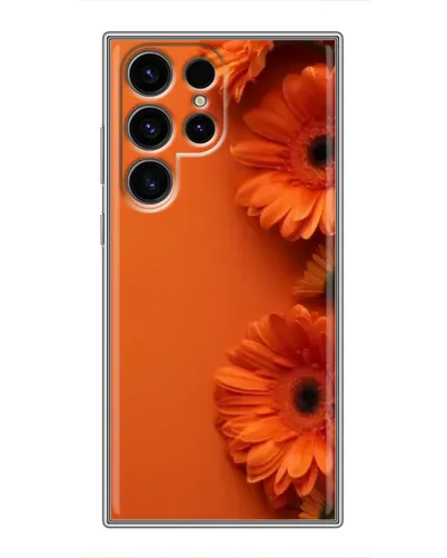Чохол для Ulefone Note 22 з картинкою «Помаранчеві гербери»