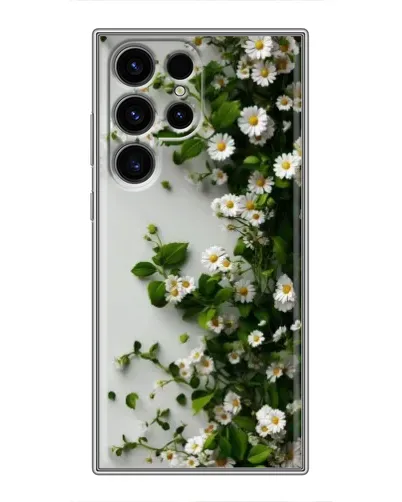 Чохол для Ulefone Note 22 з картинкою «Гілка дрібних білих квітів»