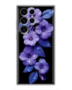 Чохол для Ulefone Note 22 з картинкою «Фіолетові квіти з росою» Чохол для Ulefone Note 22 з картинкою «Фіолетові квіти з росою»