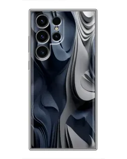 Чохол для Ulefone Note 22 з картинкою «Об'ємні сині складки» Чохол для Ulefone Note 22 з картинкою «Об'ємні сині складки»