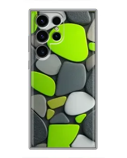 Чохол для Ulefone Note 22 з картинкою «Яскрава неонова галька»