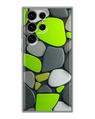 Чохол для Ulefone Note 22 з картинкою «Яскрава неонова галька»