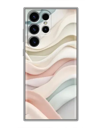 Чохол для Ulefone Note 22 з картинкою «Пастельні ніжні хвилі»