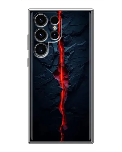 Чохол для Ulefone Note 22 з картинкою «Червона лавова тріщина»