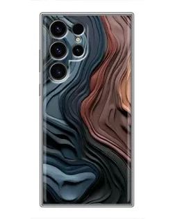 Чохол для Ulefone Note 22 з картинкою «Кольорові хвилі каньйону»