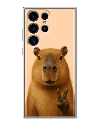Чохол для Ulefone Note 22 з картинкою «Капібара вікторія» Чохол для Ulefone Note 22 з картинкою «Капібара вікторія»