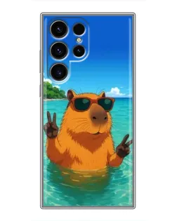 Чохол для Ulefone Note 22 з картинкою «Морська капібара»