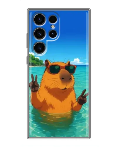 Чохол для Ulefone Note 22 з картинкою «Морська капібара» Чохол для Ulefone Note 22 з картинкою «Морська капібара»