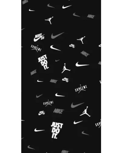 Чехол для Ulefone с картинкой «Nike Black Pattern»