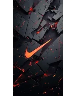 Чехол для Ulefone с картинкой «Nike — эффект разломов»