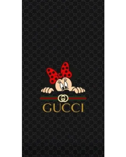 Чехол для Ulefone с картинкой «Минни Маус Gucci — черный»