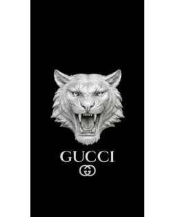 Чохол для Ulefone з картинкою «Gucci — срібний лев»
