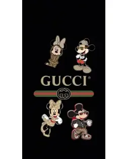 Чохол для Ulefone з картинкою «Gucci — герої Disney та монограма»