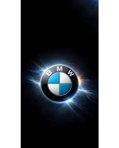 Чехол для Ulefone с картинкой «BMW — неоновое сияние»