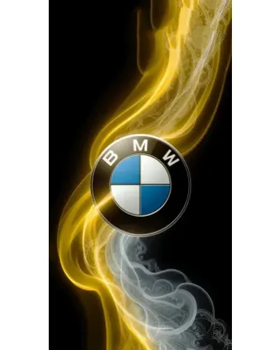 Чехол для Ulefone с картинкой «Золотистый дым BMW»