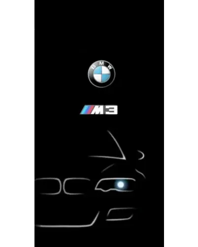 Чехол для Ulefone с картинкой «Минималистичный принт BMW M3»