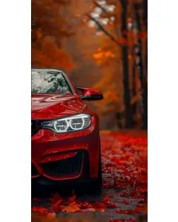 Чехол для Ulefone с картинкой «Осенняя BMW M4»
