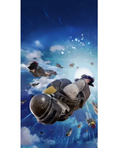 Чохол для Ulefone з картинкою «Десант PUBG — стрибок»