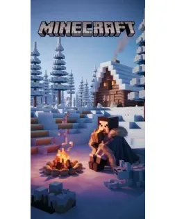 Чохол для Ulefone з картинкою «Зимовий Minecraft»
