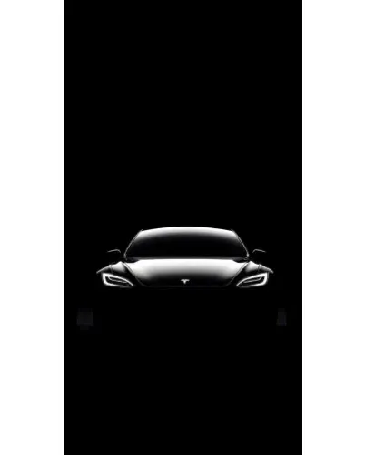 Чехол для Ulefone с картинкой «Фары Tesla Night»
