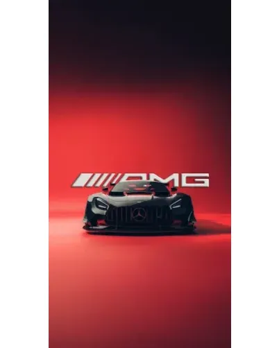 Чехол для Ulefone с картинкой «Mercedes AMG — красная линия»