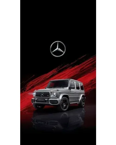 Чехол для Ulefone с картинкой «Mercedes G-Class красный»