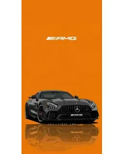 Чехол для Ulefone с картинкой «Оранжевый Mercedes AMG»