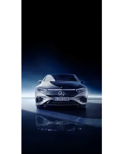 Чехол для Ulefone с картинкой «Ночной Mercedes EQ»