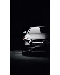 Чехол для Ulefone с картинкой «Свет фар Mercedes»