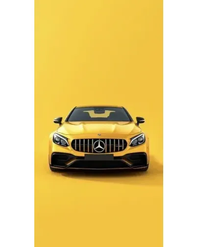 Чехол для Ulefone с картинкой «Желтый Mercedes GT»
