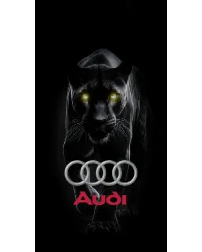 Чехол для Ulefone с картинкой «Пантера и Audi»