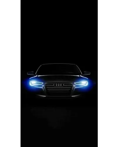 Чехол для Ulefone с картинкой «Audi в неоне»