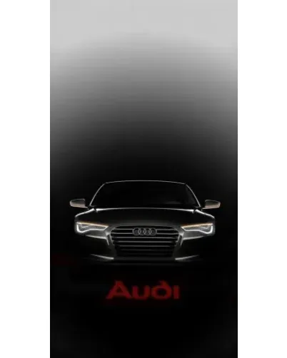 Чехол для Ulefone с картинкой «Audi — градиентный контур»