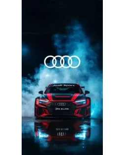 Чехол для Ulefone с картинкой «Audi Sport — неон»
