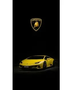 Чехол для Ulefone с картинкой «Lamborghini желтый акцент»