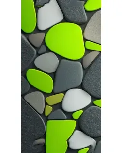 Чохол для Ulefone з картинкою «Яскрава неонова галька»