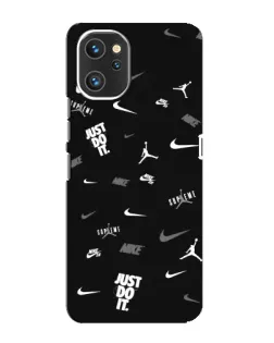 Чехол для UMIDIGI A13 Pro с картинкой «Nike Black Pattern»