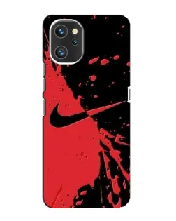 Чехол для UMIDIGI A13 Pro с картинкой «Красные брызги Nike»