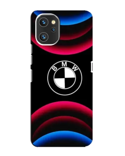 Чехол для UMIDIGI A13 Pro с картинкой «Логотип BMW и неоновые дуги»