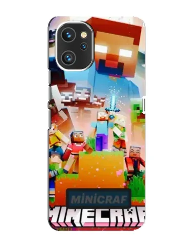 Чехол для UMIDIGI A13 Pro с картинкой «Minecraft герои игры» Чехол для UMIDIGI A13 Pro с картинкой «Minecraft герои игры»